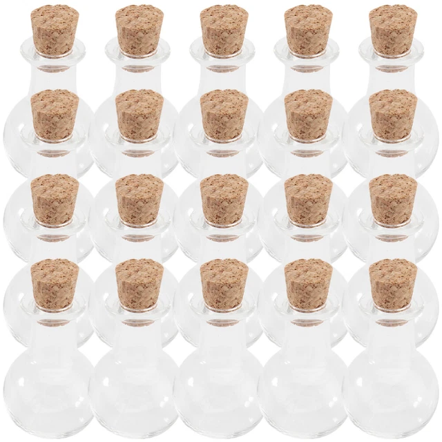 200Pcs Dekorative Glas Kleine Probe Flasche Probe Flaschen Für Hause Geschenk