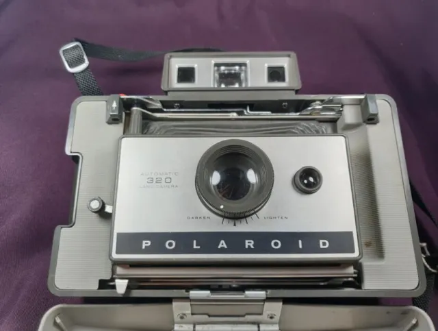 Polaroid 320-Vintage-Instant Camera-Cámara Instántanea 2