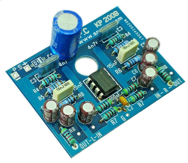 PHONO PREAMP, PHONO preamplifier, RIAA preamplifier KP200 pcb £11.11