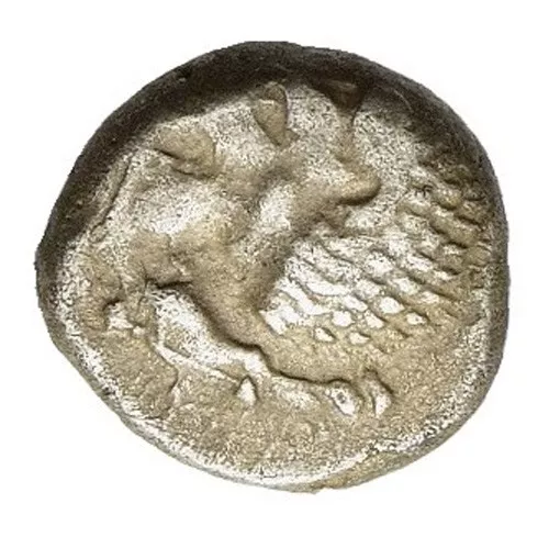 IONIE MILET Douzième de statère ou obole argent 480-450 BC lion BMC.14 monnaie