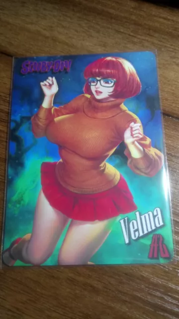 Velma Scooby Doo mystery comic art sexy horror 11x17 cartoon print Dan  DeMille