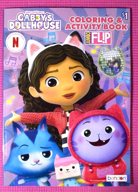 GABBY'S DOLLHOUSE GIANT Coloring & Activity Book EUR 2,71 - PicClick FR