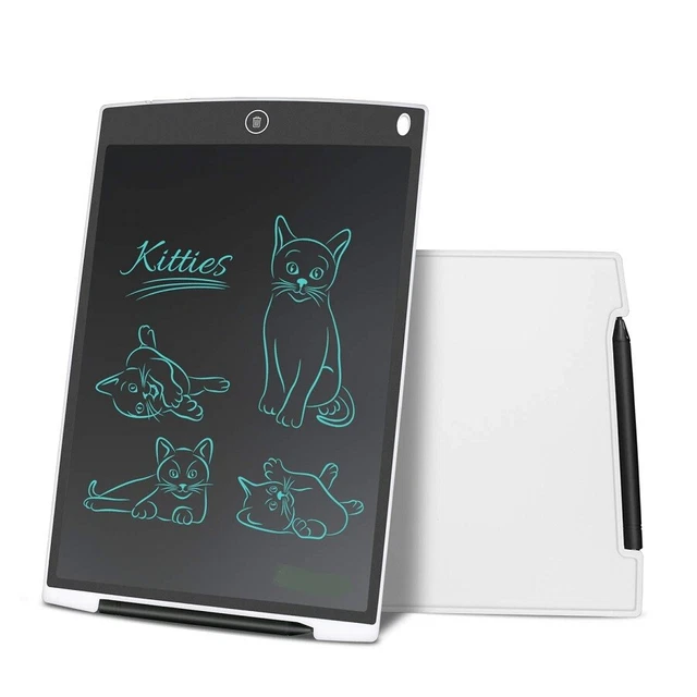 Pizarra Digital LCD De 8.5 Pulgadas Para Niños - Tablet De Escritura Sin Papel, Dibuja Y Borra Con Un Botón. Ideal Para Regalos, Escuela Y Viajes.