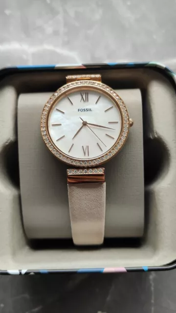 Ladies Fossil Rose Gold  Watch