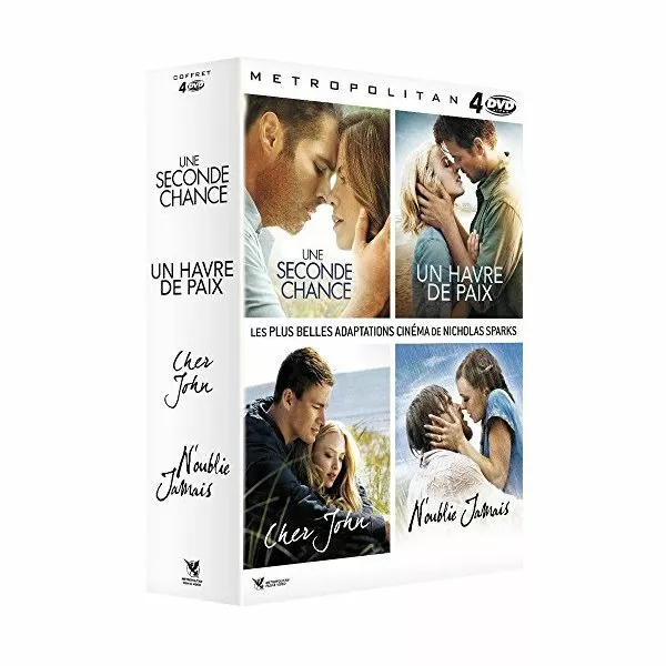 DVD Neuf - Coffret Nicholas Sparks : Une Seconde Chance + N'oublie jamais + Cher