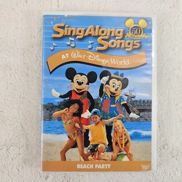 SINGALONG SONGS: BEACH Party at Walt Disney World - DVD $4.00 - PicClick