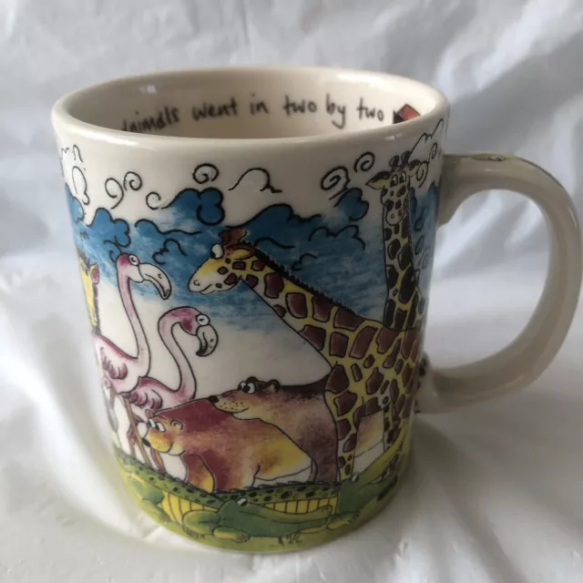 Cardew Design Mug Vintage Noah’s Ark With Original Shop Label 25-08-00 2