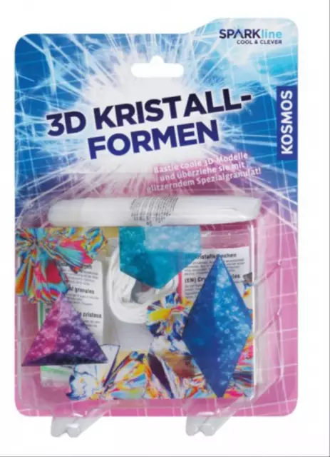 Kosmos Experimentierkasten 3D-Kristallformen