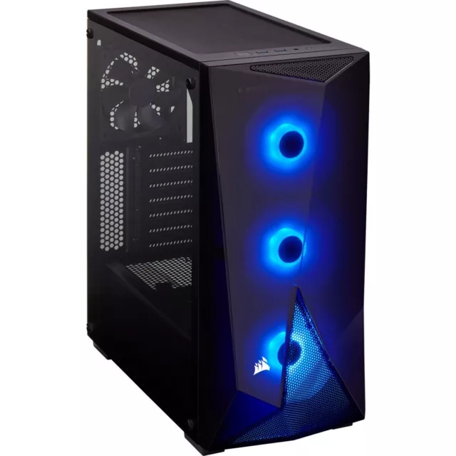 CORSAIR Carbide Series SPEC-DELTA RGB Tempered Glass Mid-Tower ATX Gaming Case 2