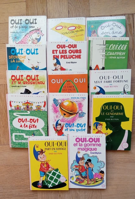 Lot De 26 Figurines Oui-Oui (Enid Blyton) - Collection Vintage - Papo