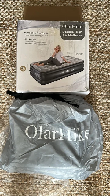 OlarHike Letto Singolo ad Aria, Materasso Gonfiabile con Pompa Elettrica Integrata #c600