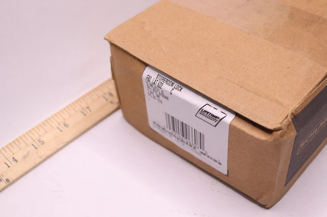 Schlage Latitude Storeroom Lever Lock F80LAT622