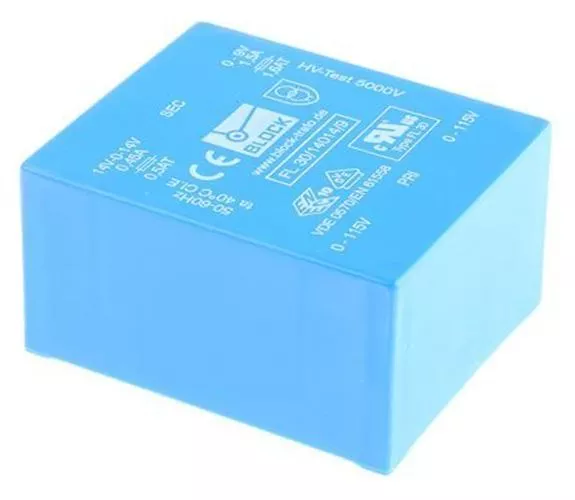 1 x 9V ac, Â±14V ac 2 Output Through Hole PCB Transformer, 30VA