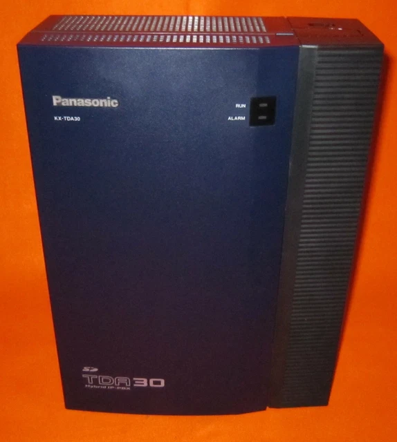 PANASONIC KX-TDA30 HYBRID IP-PBX with fitted [CID/BRI2/DLC4/DLC4] Cards ...
