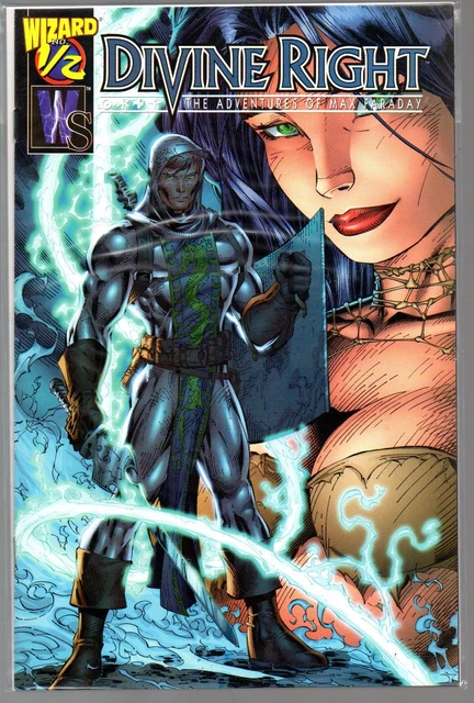 Divine Right 1/2   Wizard Special edition with COA  Wildstorm 1998