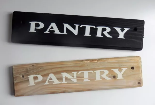 PANTRY recycled timber sign - CHOICES