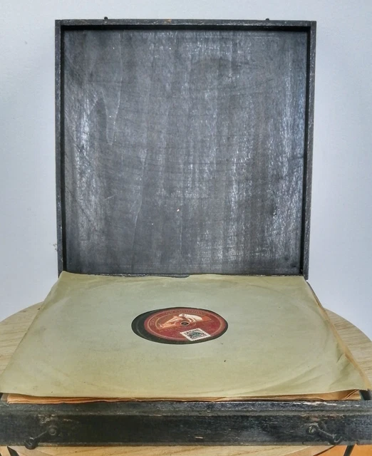 lot de disques pour gramophone brocante