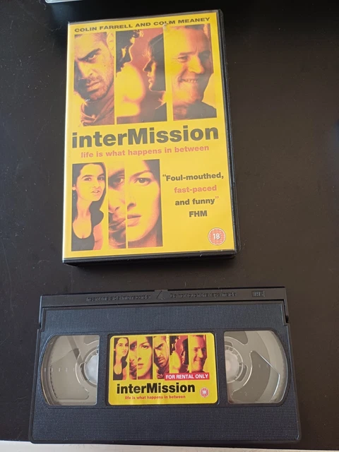 INTERMISSION VHS VIDEO Cassette Tape Big Box Vintage Media Movie Film £ ...