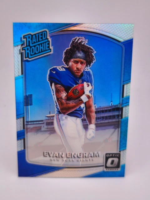 EVAN ENGRAM - NEW YORK GIANTS POSTER - 22x34 NFL FOOTBALL