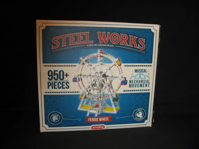 Schylling Steel Works Ferris Wheel, Musical & Mechanical Movement