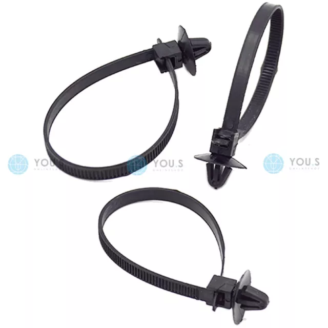 20 Pièce You.S Original Clips Avec Serre-Câbles Moteur pour Opel Citroen Peugeot