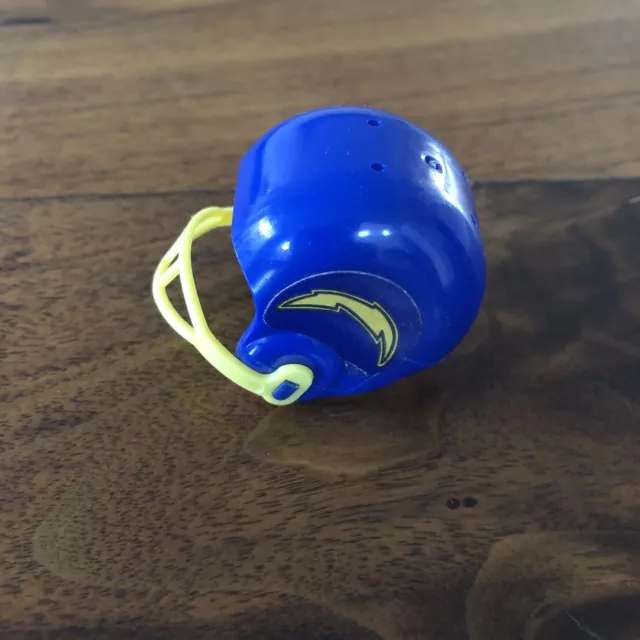 OPI AFC SAN DIEGO CHARGERS VTG NFL Mini Gumball Football Helmet Yellow Mask