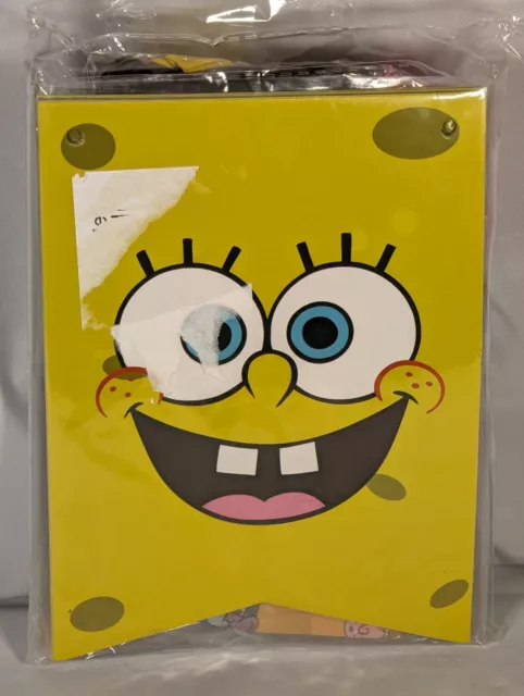 SpongeBob SquarePants Party Supplies Decor  - 56 Pieces, Balloons & Invitations