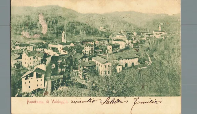 Vercelli Valduggia panorama, lievi abrasioni F. piccolo  spedita