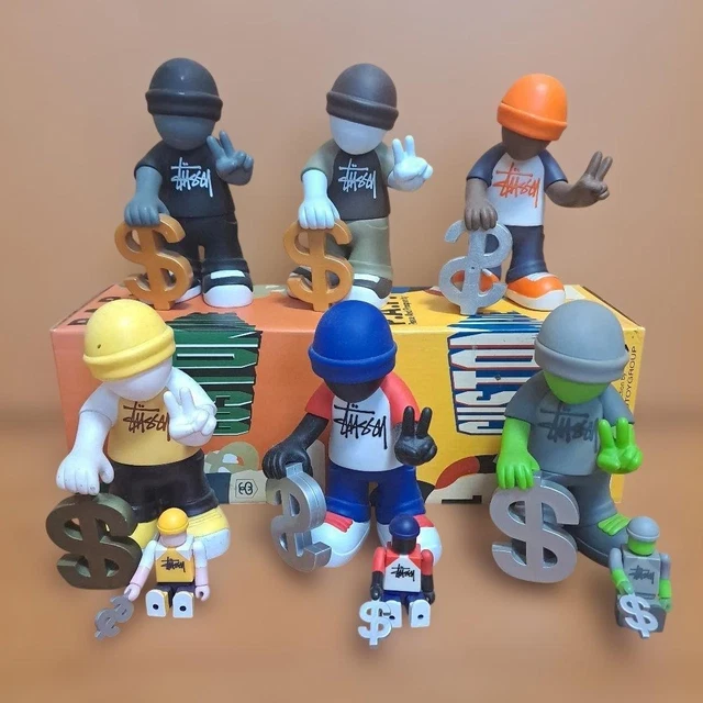 STUSSY×MEDICOM TOY R.A.P 6体フルセット STUSSY×MEDICOM TOY R.A.P 6体フルセット STUSSY X MEDICOM TOY R.A.P