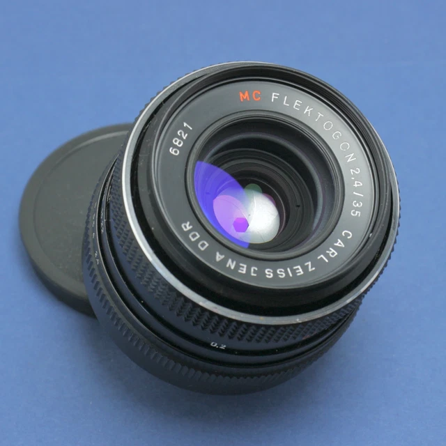 CARL ZEISS JENA DDR MC Flektogon 35mm F2.4 m42 screw mount wide angle ...