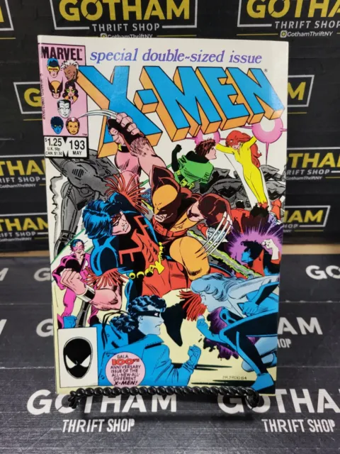 The Uncanny X-Men Vol 1 #193 May 1985 Warhunt 2 By Chris Claremont Marvel Comic