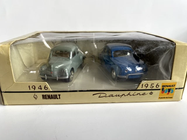 ZE605 NOREV 1/43 Coffret Renault Ile Seguin Celta4 4CV et 4L Ref ?? NB