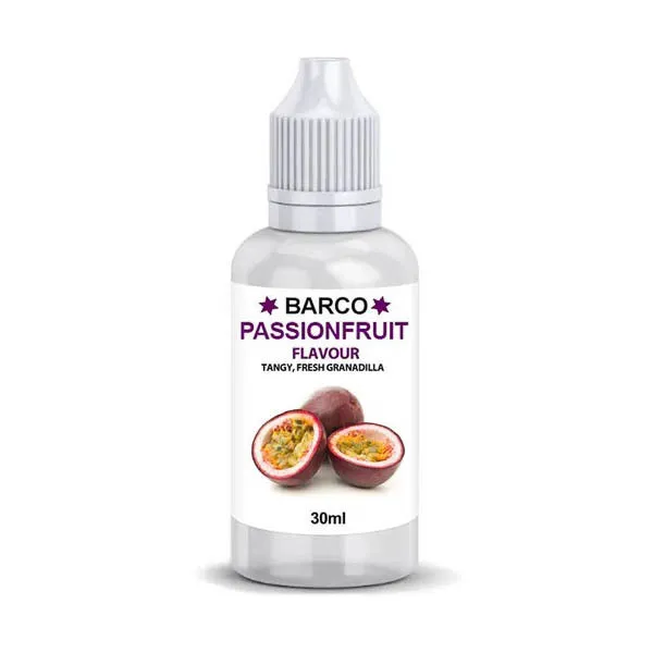 Food Flavours Passionfruit 30mL Barco Cake Craft Flavouring Edible Fondant