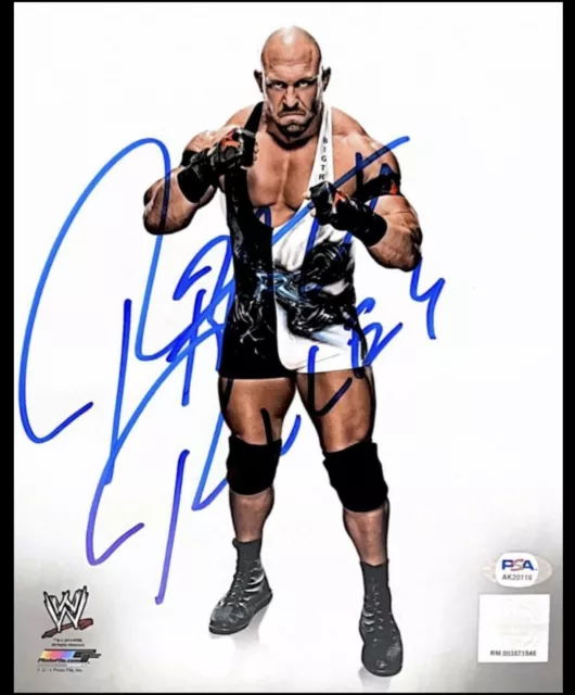 Wwe Ryback Hand Signed Original 8X10 Photo File Photo With Proof And Psa Coa 2