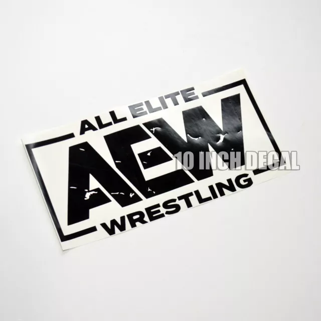 AEW Wrestling Sticker Decal 10 Inch All Elite Wrestling Car Decal Window Locker