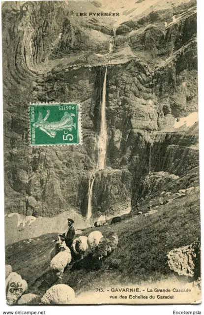 CPA-Carte postale-France- Gavarnie - La Grande Cascade (CP1634)