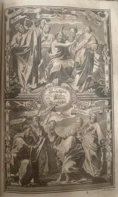 Nunzer: 12 Propheten aus Kurfürstenbibel 1786 Grossformat