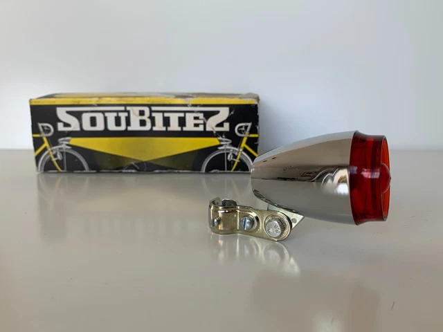 Feu Arrière Vélo Ancien SOUBITEZ - Années 1970-1980 - NOS - Fabriqué En France