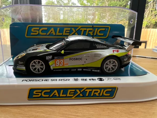 Scalextric BNIB C4020 Porsche 911 RSR 2017 24 Hours of Le Mans #93 BNIB