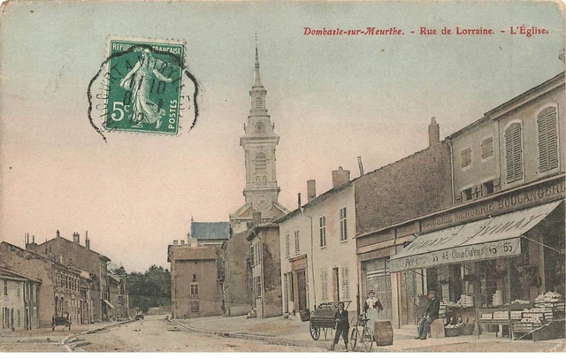 54 Dombasle Sur Meurthe Ad#Mk867 Rue De Lorraine L Eglise