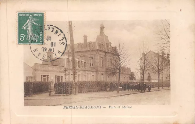 CPA-Persan Beaumont poste mairie (127900)