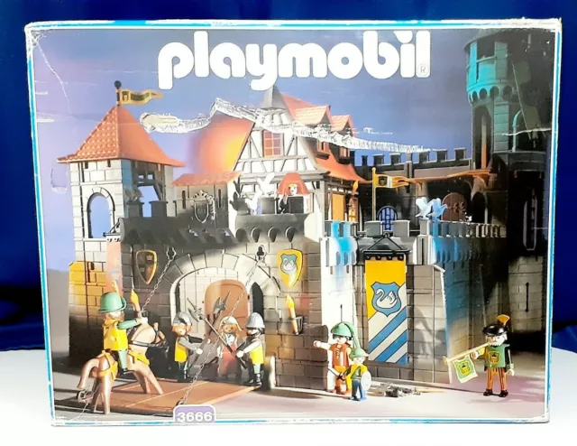 PLAYMOBIL ® 3666 Large Knights Castle with Accessories, Incomplete - PicClick