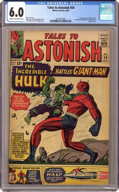 Tales to Astonish #59 CGC 6.0 1964 2013875003