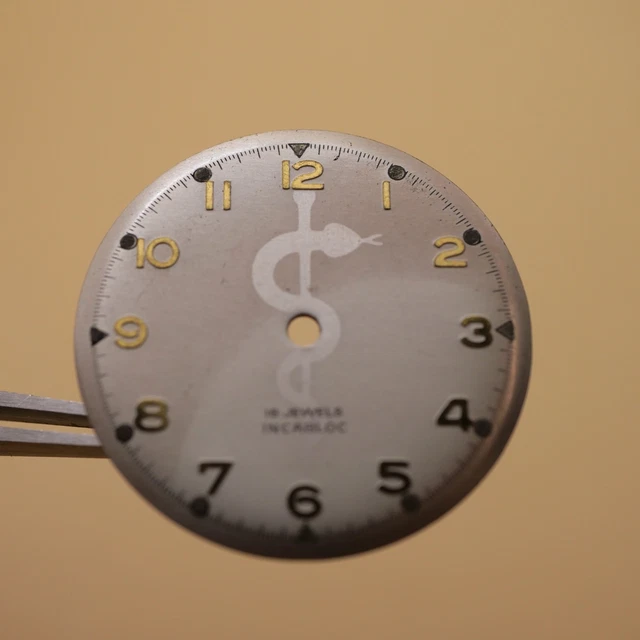 Cadran De Montre HP 90 – 28mm – Neuf De Stock (NOS) – Fabrication Française