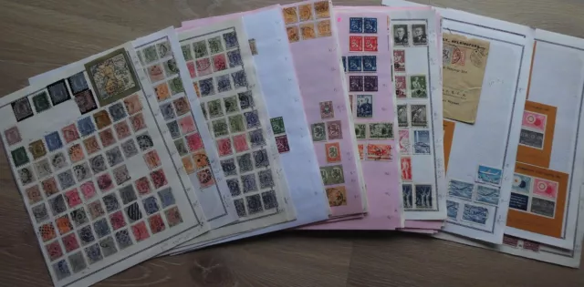 FINLANDE  accumulation  timbres   Jugoslavia  classiques , CARNET...+60 photos