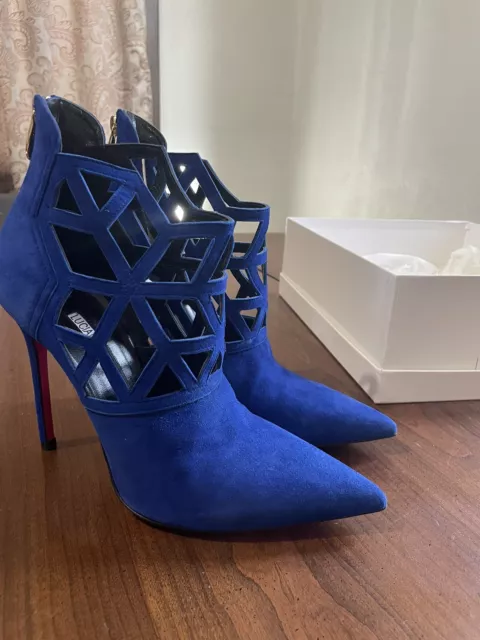 Luciano Padovan Cobalt Blue Heels IT 40/ US 9.5-10