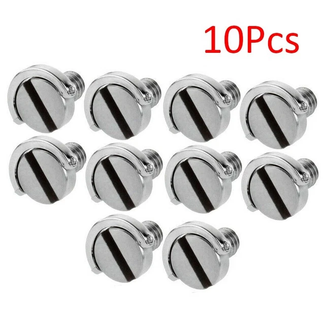 Vite Acciaio Inox 0.6cm Anello a D per Fotocamera Treppiedi Piastra Rilascio