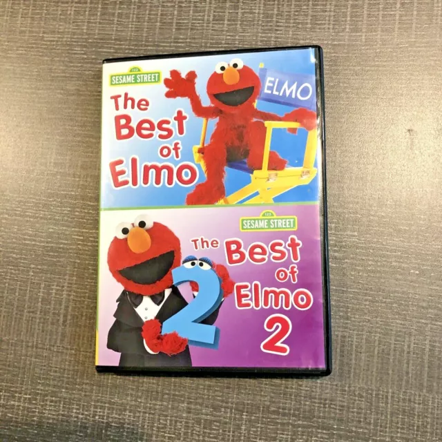 SESAME STREET DVD The Best of Elmo 2 DVDs Set Learning Child Fun $9.05 ...