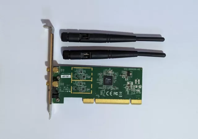 SCHEDA RETE DESKTOP EDIMAX N300 EW-7722IN 802.11b/g/n PCIE ADATTATORE PCI WIFI