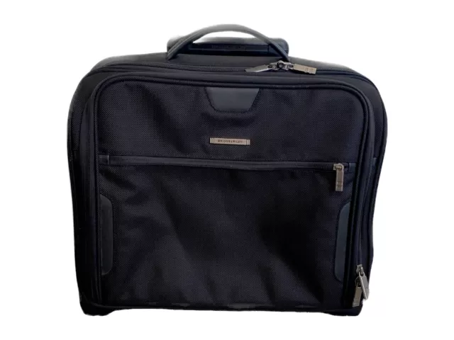 Briggs & Riley KR251-4 Medium Slim Rolling Brief Case Work bag, Carry-On Travel